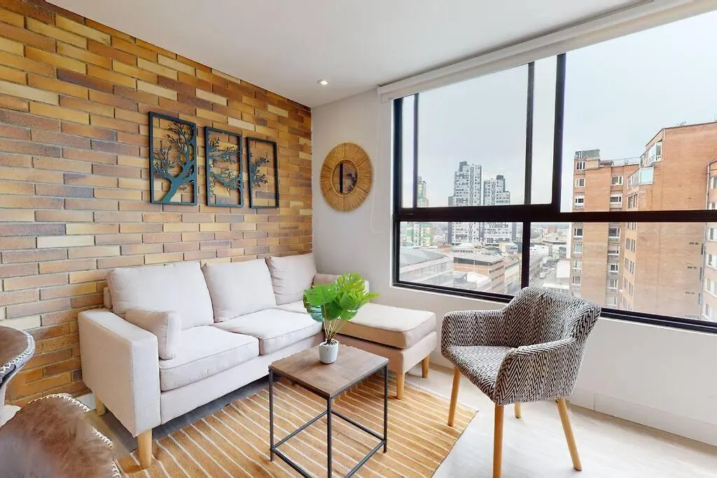 Appartement 909 Loft Con Excelente Vista En Chapinero à Bogotá