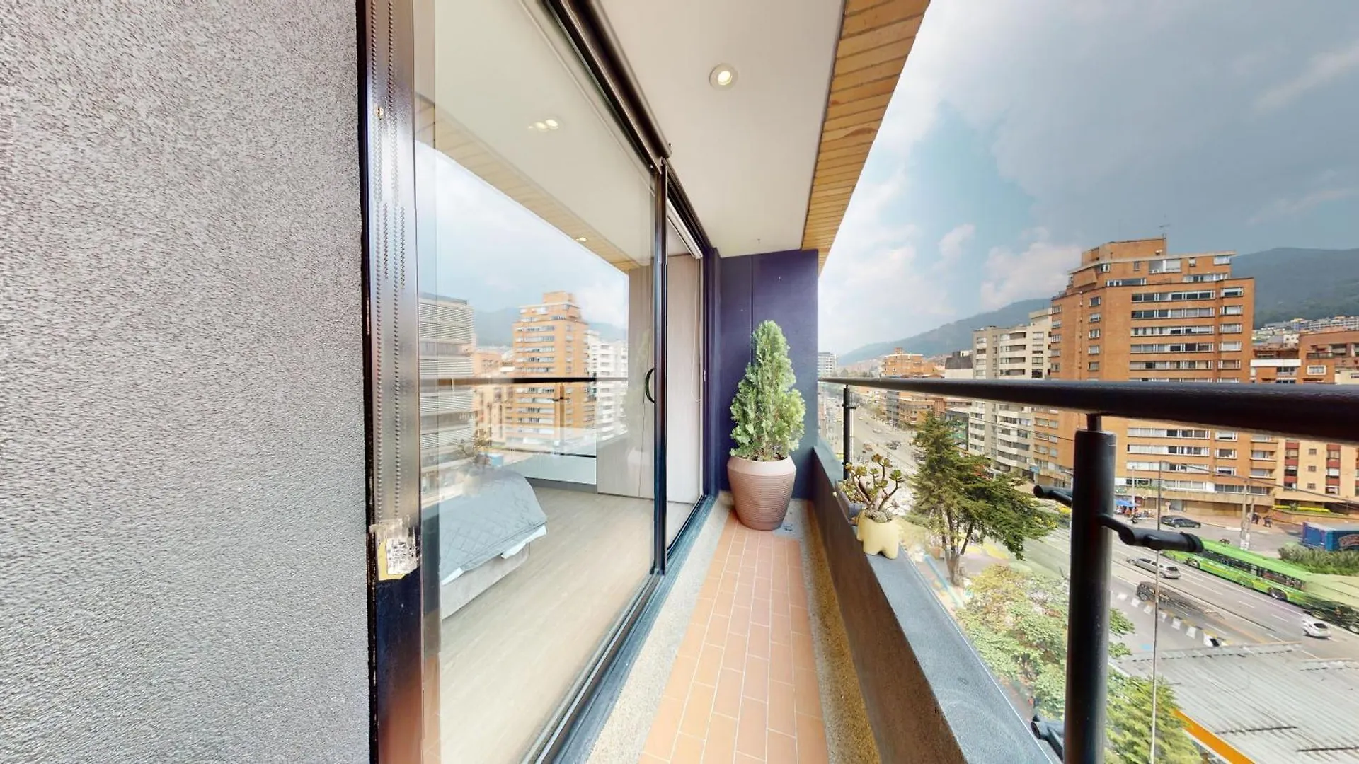 Appartement 909 Loft Con Excelente Vista En Chapinero à Bogotá